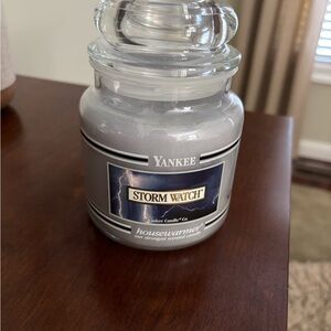 Yankee Candle Storm Watch 14.5 oz. Jar.